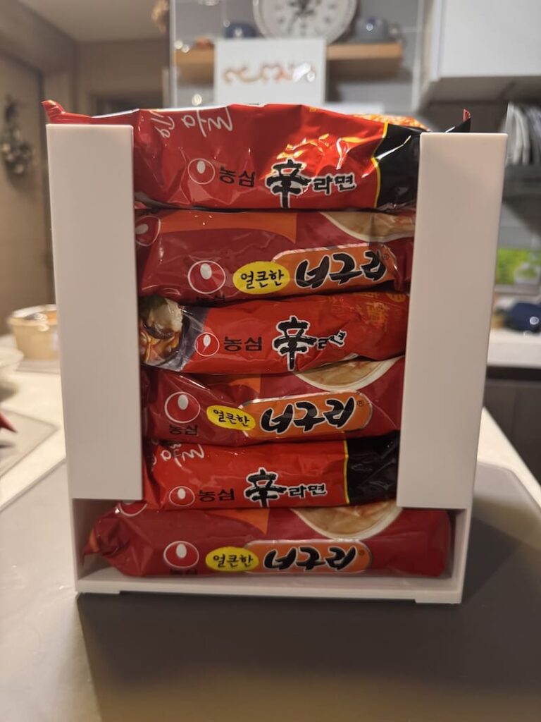 구디푸디 라면 정리함