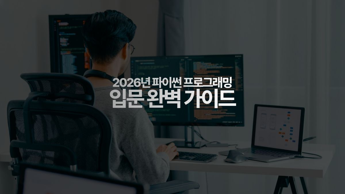 50대 2026년 파이썬 프로그래밍 입문 완벽 가이드