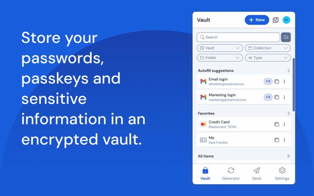Google Chrome Extension Bitwarden
